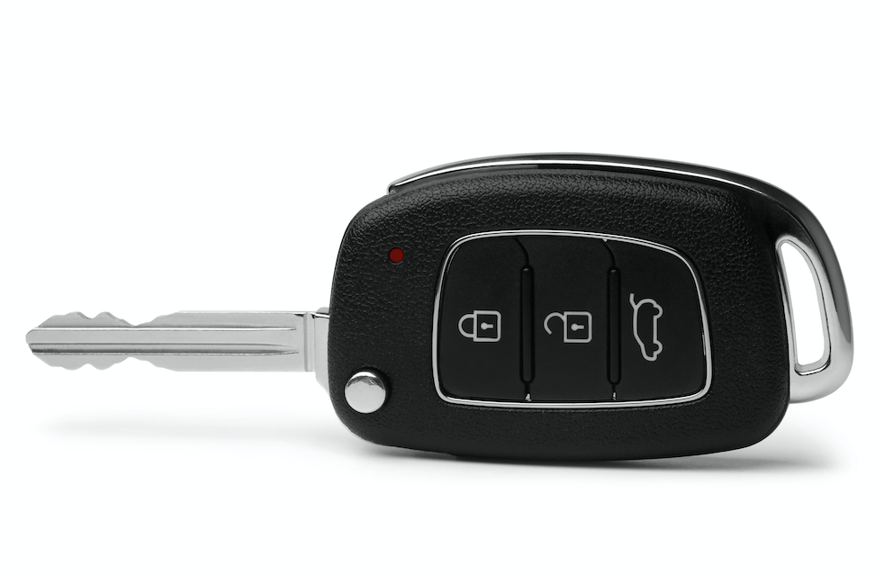 Car transponder key