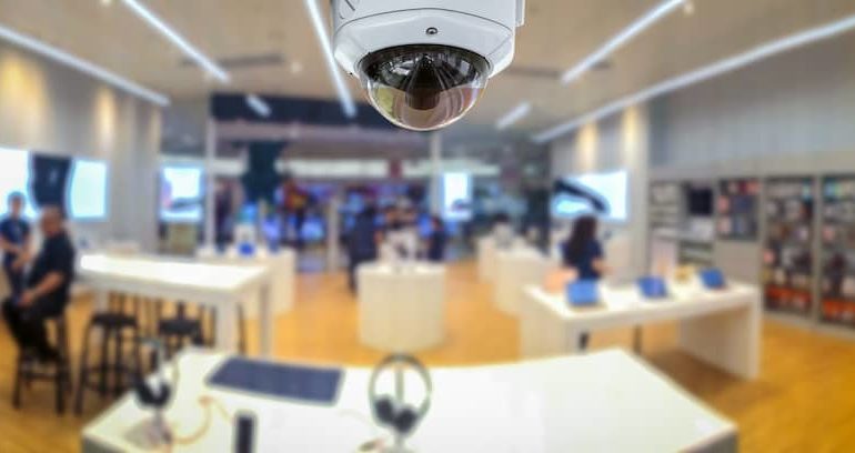 An office security system used to protect business assets and staff.