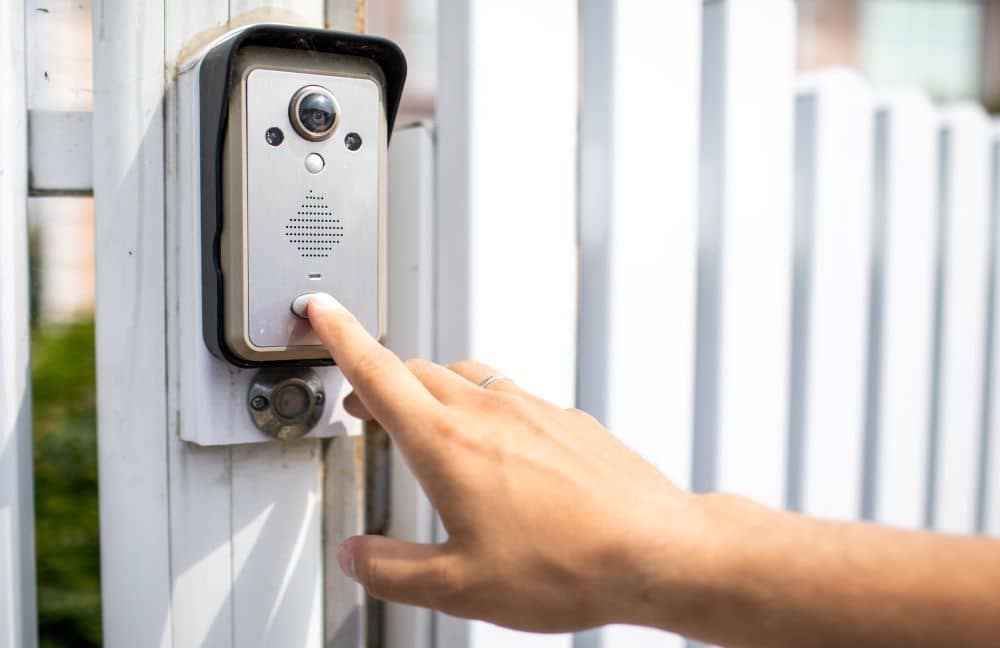 Wireless doorbells along with the wireless intercoms offer complete comfort since you don't need to get up and open the door yourself to see who's there.