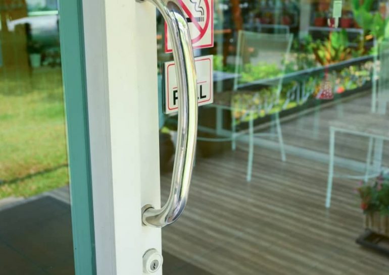 A door lock for commercial structures has a higher rating than a residential lock.
