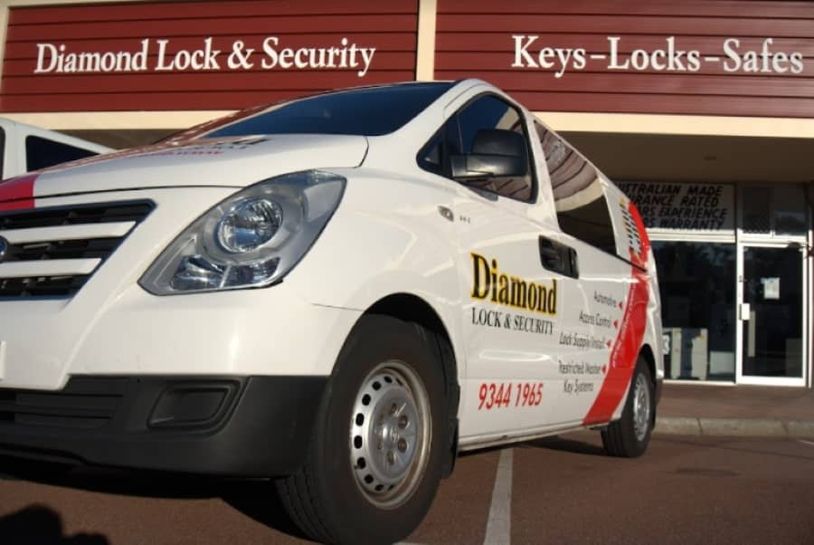 Diamond Lock and Security van.
