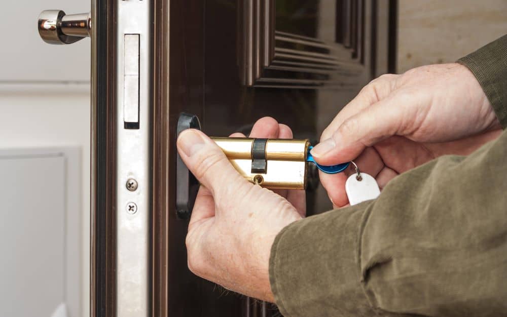 The most common locks to key alike are the front door, back door, side door, and garage door.