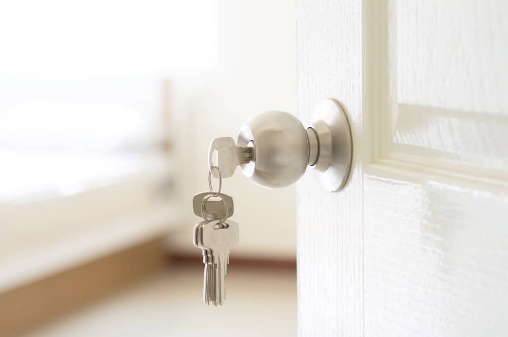 Knob locks are often requested as an alternative to deadbolts.